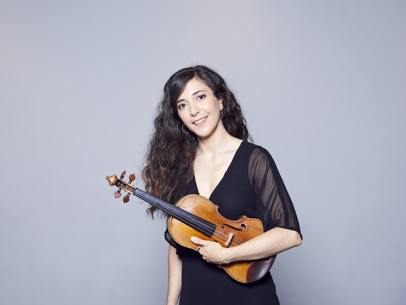 Ariadna Gabarrell amb el seu violí